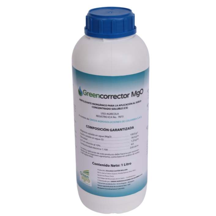 GREEN CORRECTOR MgO